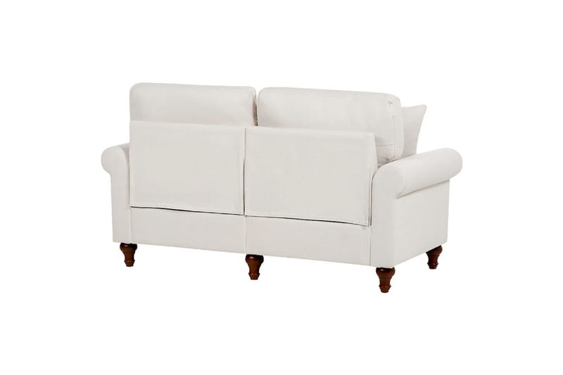 Soffgrupp Ginnerup Beige/mörkt trä - Beige/mörkt trä - Möbler - Soffa - Soffgrupp