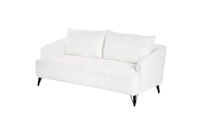 Soffgrupp Hobro Vit/Svart - Vit - Möbler - Soffa - Soffgrupp