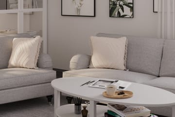 Howard Classic Soffgrupp 3-sits + 2-sits Soffa + Fåtölj i Tyg - Grå - Möbler - Soffa - Soffgrupp - Soffgrupp 3 2 1