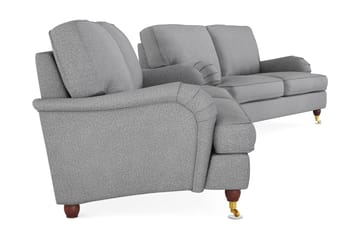 Howard Lyx Soffgrupp 3-sits + 2-sits Tygsoffa - Ljusgrå - Möbler - Soffa - Soffgrupp - Soffgrupp 3 2 1