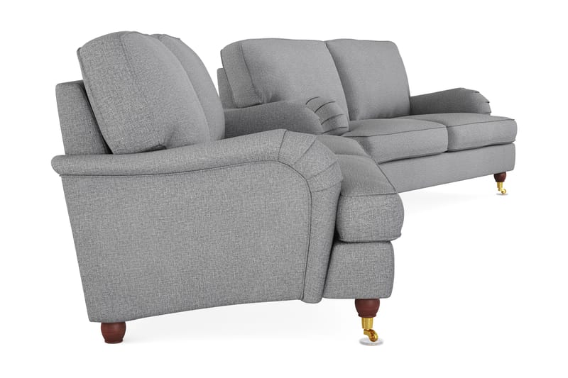 Howard Lyx Soffgrupp 3-sits + 2-sits Tygsoffa - Ljusgrå - Möbler - Soffa - Soffgrupp - Soffgrupp 3 2 1