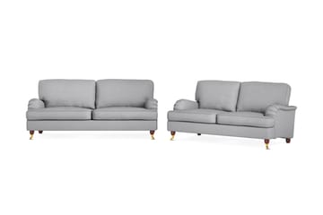 Howard Lyx Soffgrupp 3-sits + 2-sits Tygsoffa - Ljusgrå - Möbler - Soffa - Soffgrupp - Soffgrupp 3 2 1