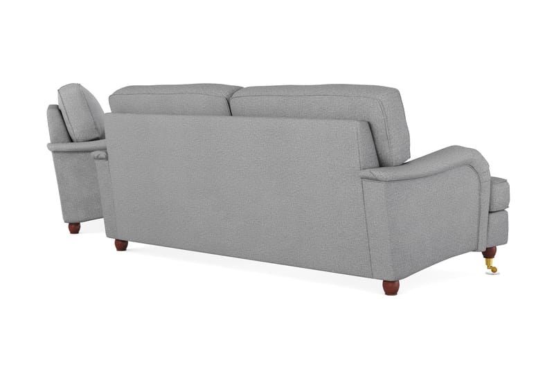 Howard Lyx Soffgrupp 3-sits + 2-sits Tygsoffa - Ljusgrå - Möbler - Soffa - Soffgrupp - Soffgrupp 3 2 1
