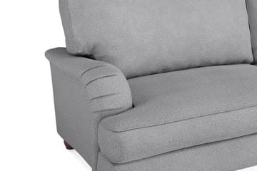 Howard Lyx Soffgrupp 4-sits + 3-sits Soffa + Divanfåtölj i Tyg - Ljusgrå - Möbler - Soffa - Soffgrupp - Soffgrupp 3 2 1