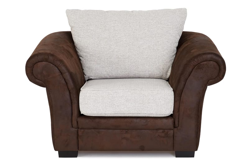 Toronto Soffgrupp 2-Sits+Fåtölj - Brun/Beige - Möbler - Soffa - Soffgrupp - Howard soffgrupp