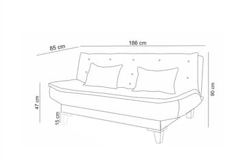Hunterville Soffgrupp - Mörkgrå - Möbler - Soffa - Soffgrupp