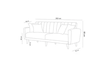 Lepinas Soffgrupp - Antracit - Möbler - Soffa - Soffgrupp