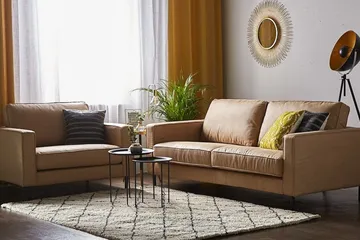 Savalen Soffgrupp 3-Sits+Fåtölj - Beige - Möbler - Soffa - Soffgrupp