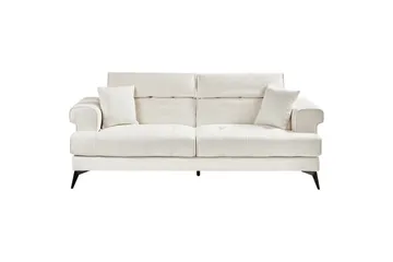 Soffgrupp Skive Vit/Svart - Vit/Svart - Möbler - Soffa - Soffgrupp