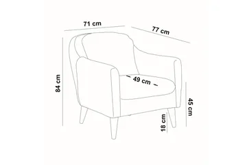 Sofiko Soffgrupp - Antracit - Möbler - Soffa - Soffgrupp