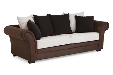 Toronto Soffgrupp 3-Sits+Fåtölj - Brun/Beige - Möbler - Soffa - Soffgrupp - Soffgrupp 3 2 1