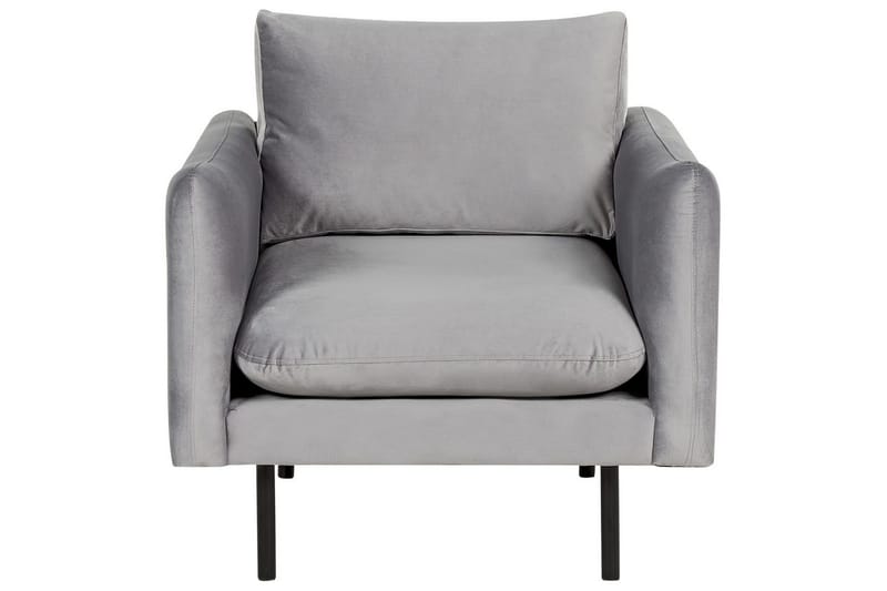 Soffgrupp Vinterbro Grå/svart, Sammet - Grå/svart, Sammet - Möbler - Soffa - Soffgrupp