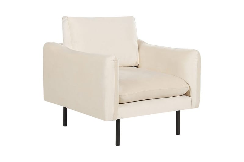 Soffgrupp Vinterbro Ljusbeige/svart, Sammet - Ljusbeige/svart, Sammet - Möbler - Soffa - Soffgrupp