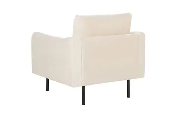 Soffgrupp Vinterbro Ljusbeige/svart, Sammet - Ljusbeige/svart, Sammet - Möbler - Soffa - Soffgrupp
