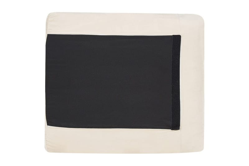 Soffgrupp Vinterbro Ljusbeige/svart, Sammet - Ljusbeige/svart, Sammet - Möbler - Soffa - Soffgrupp
