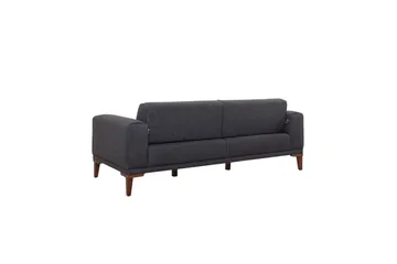 Wyong Soffgrupp 3-sits Soffa + Fåtölj - Antracit - Möbler - Soffa - Soffgrupp