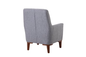 Wyong Soffgrupp 3-sits Soffa + Fåtölj - Grå - Möbler - Soffa - Soffgrupp