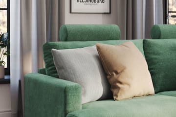 Menard Compact Nackkudde Soffa 51 cm - Grön - Möbler - Soffa - Sofftillbehör