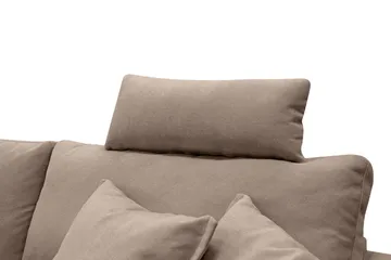 Nackstöd till soffa Menard/Rossita - Mörkbrun - Möbler - Soffa - Sofftillbehör