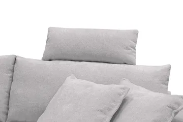 Nackstöd till soffa Menard/Rossita - Trenza 03, Grå Chenille - Möbler - Soffa - Sofftillbehör