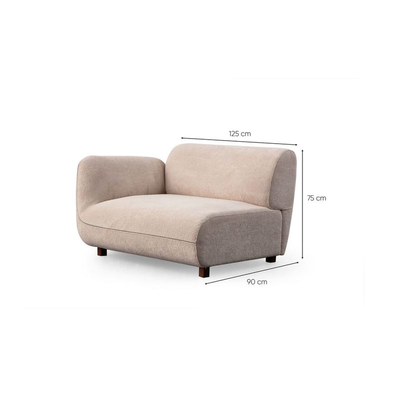 Talrosen 5-sits Hörnsoffa - Krämvit - Möbler - Soffa - Hörnsoffa