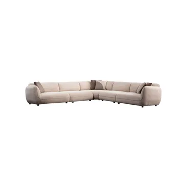 Talrosen 7-sits Hörnsoffa - Krämvit - Möbler - Soffa - Hörnsoffa
