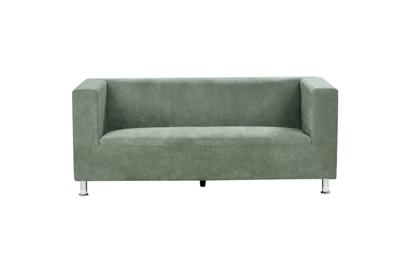 Tomio Soffa 3-sits - Silver/Grön - Möbler - Soffa - 3 sits soffa
