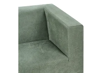 Tomio Soffa 3-sits - Silver/Grön - Möbler - Soffa - 3 sits soffa