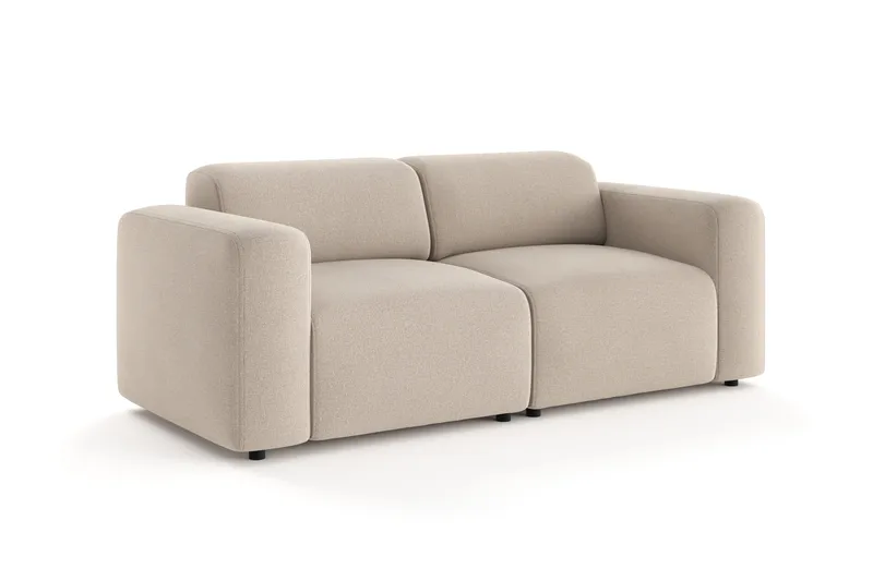 Torvasen 2-sits Soffa i Tyg - Beige - Möbler - Soffa - 2 sits soffa