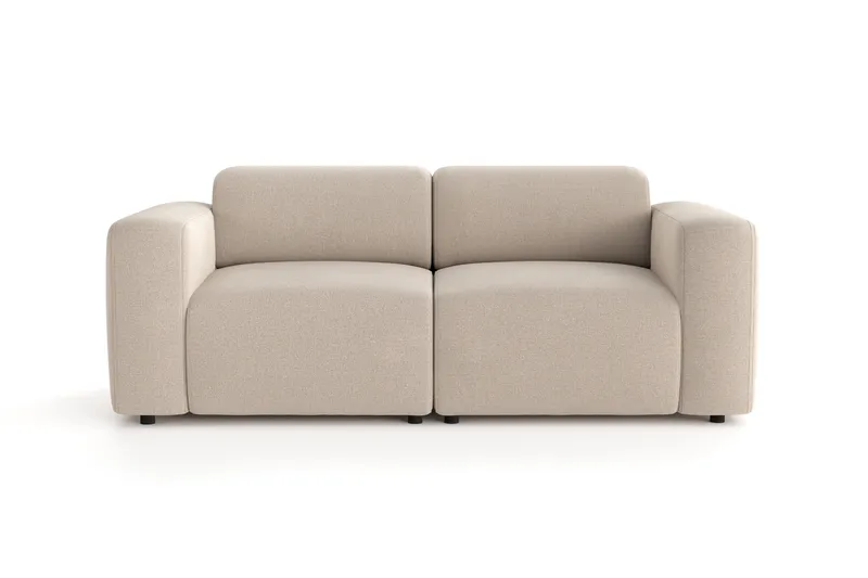 Torvasen 2-sits Soffa i Tyg - Beige - Möbler - Soffa - 2 sits soffa
