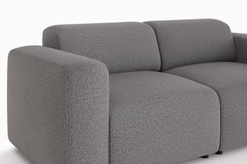Torvasen 2-sits Soffa i Tyg - Grå - Möbler - Soffa - 2 sits soffa