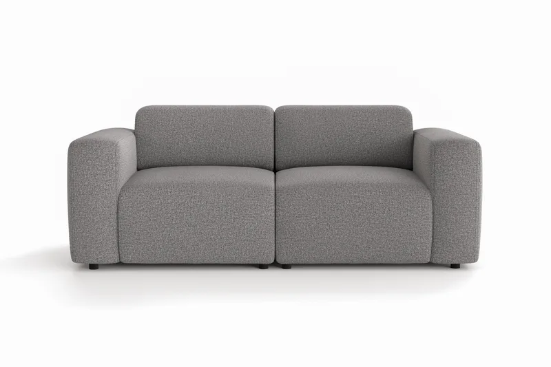 Torvasen 2-sits Soffa i Tyg - Grå - Möbler - Soffa - 2 sits soffa