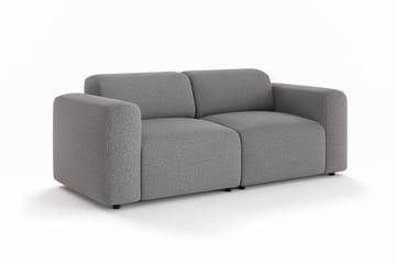 Torvasen 2-sits Soffa i Tyg - Grå - Möbler - Soffa - 2 sits soffa