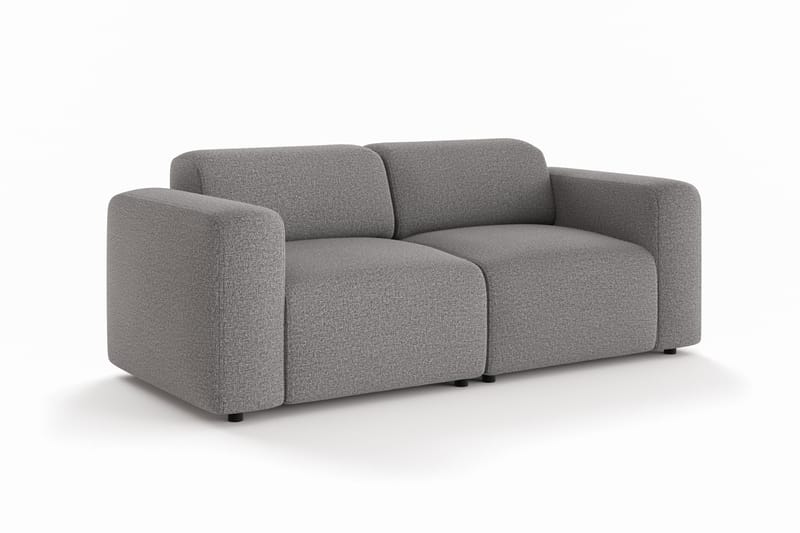 Torvasen 2-sits Soffa i Tyg - Grå - Möbler - Soffa - 2 sits soffa