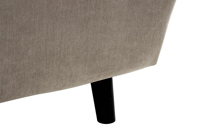 Trend Lyx 6-sits Vändbar L-formad Hörnsoffa i Tyg - Beige - Möbler - Soffa - Hörnsoffa