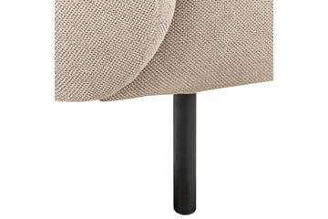 Tuka 2-sits Soffa i Tyg med Metallben - Beige|Grå|Svart - Möbler - Soffa - 2 sits soffa