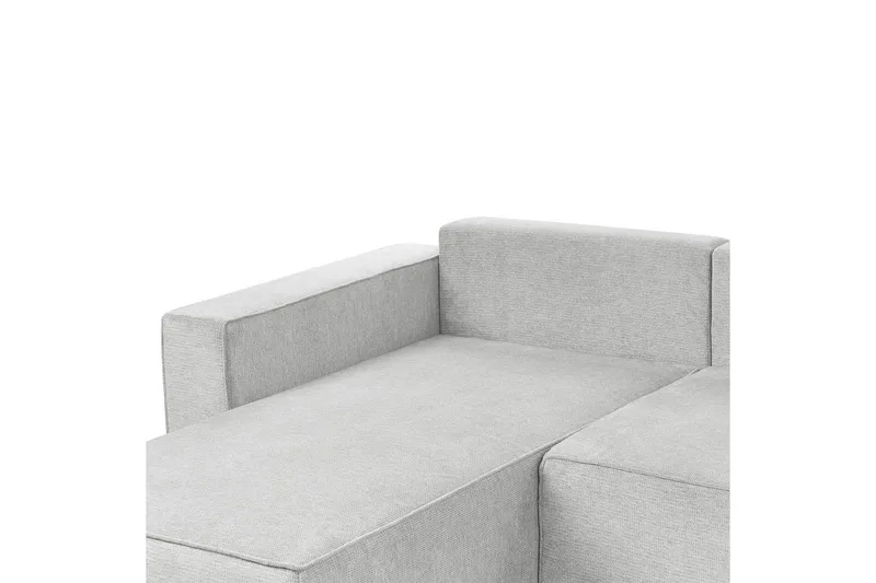 U-formad soffa Vatne Grå/svart - Grå/svart - Möbler - Soffa - Soffgrupp