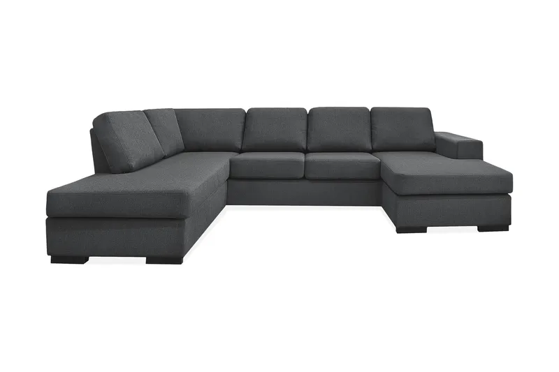 Nebraska U-soffa med Divan Höger - Mörkgrå - Möbler - Soffa - U-soffa