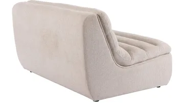 Valdoro 2-sits Mittmodul i tyg 135 cm - Beige - Möbler - Soffa - 2 sits soffa