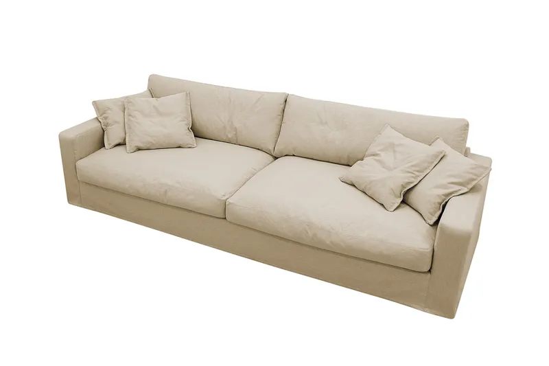 Valencia Extra Djup 4-sits Soffa - Beige - Möbler - Soffa - 4 sits soffa