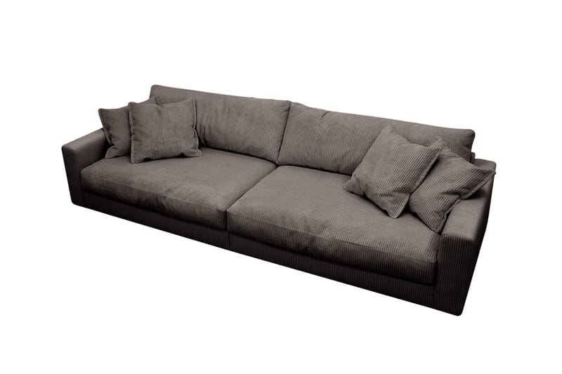 Valencia Extra Djup 4-sits Soffa - Mörkgrå - Möbler - Soffa - 4 sits soffa