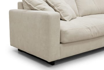 Valencia Soffgrupp Extra Djup 4-sits Schäslong Höger + Fotpall - Beige - Möbler - Soffa - Soffgrupp