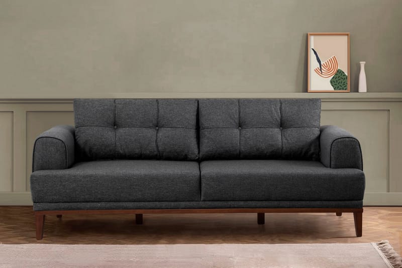 Valsot 3-sits Soffa - Antracit - Möbler - Soffa - 3 sits soffa