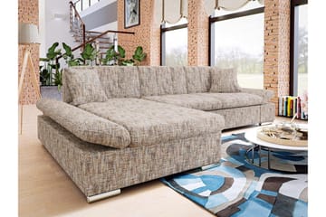 Vananda Soffa med Divan 3-sits - Flerfärgad/Beige - Möbler - Soffa - Divansoffor & schäslongsoffa