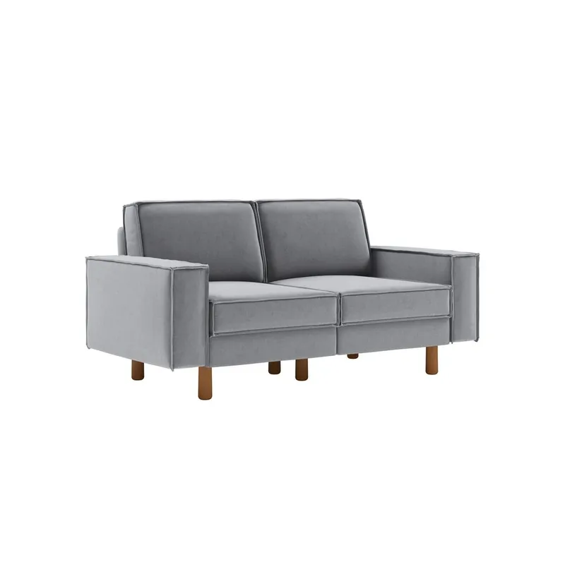 Vilsa 2-sits Soffa, Brun/Grå