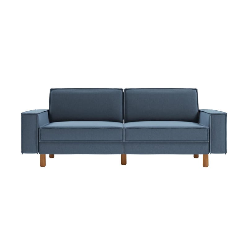 Vilsa 3-sits Soffa - Brun/Blå - Möbler - Soffa - Sammetssoffa