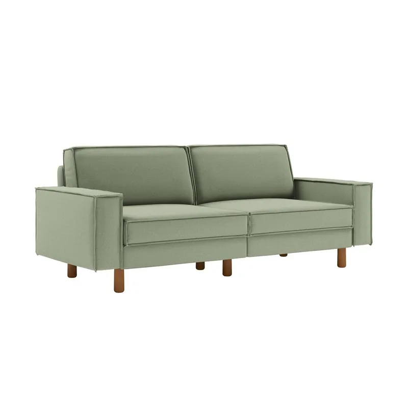 Vilsa 3-sits Soffa, Brun/Grön