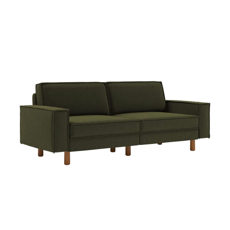 Vilsa 3-sits Soffa, Brun/Grön