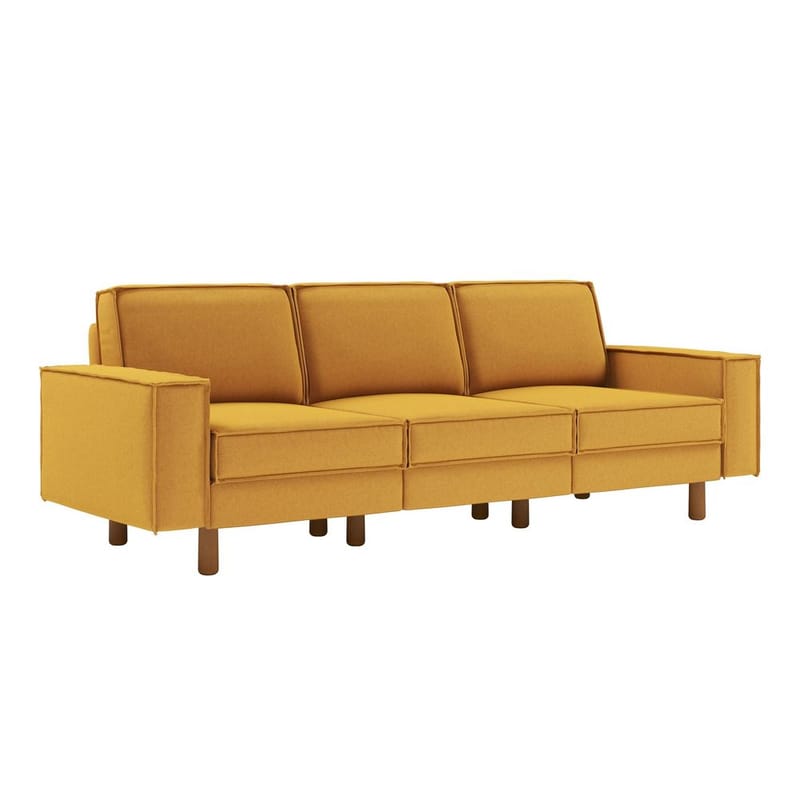 Vilsa 3-sits Soffa - Flerfärgad - Möbler - Soffa - Sammetssoffa
