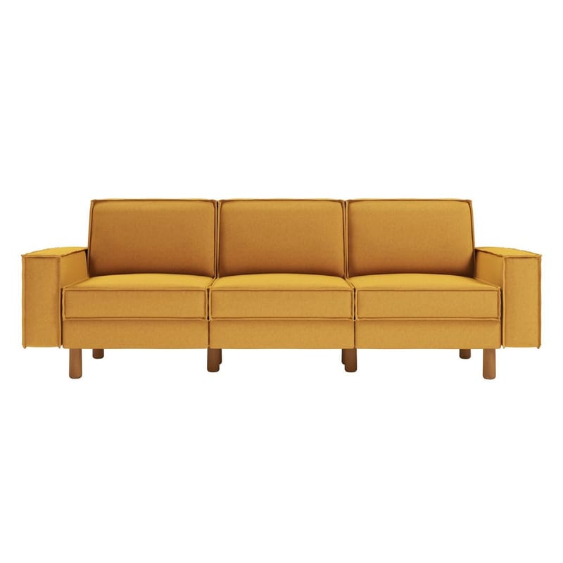 Vilsa 3-sits Soffa - Flerfärgad - Möbler - Soffa - Sammetssoffa
